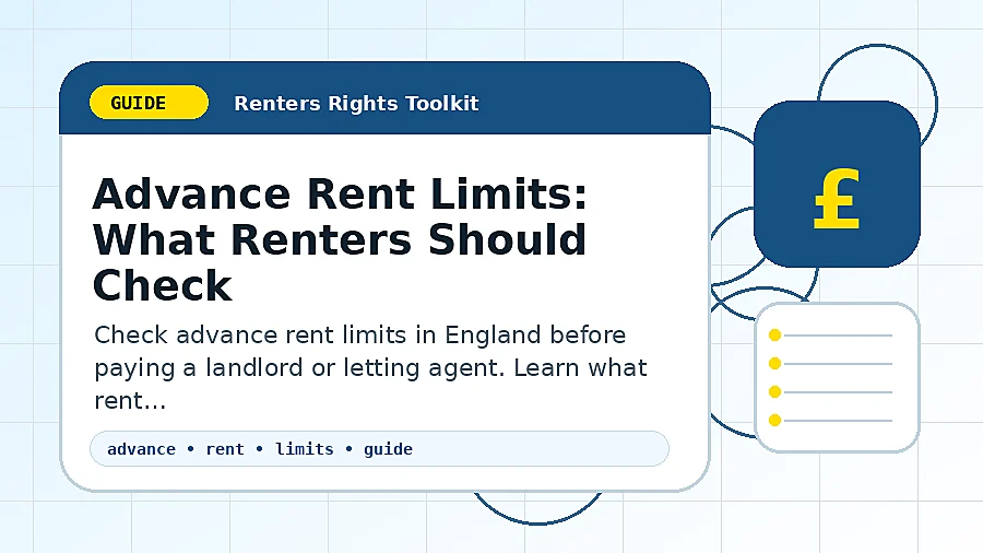 Advance Rent Limits: What Renters Should Check guide illustration