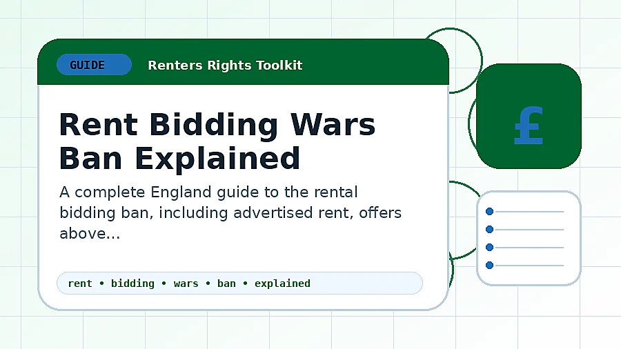 Rent Bidding Wars Ban Explained guide illustration