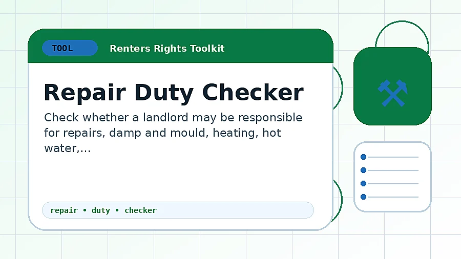 Repair Duty Checker tool illustration
